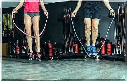Skipping rope improves resistance