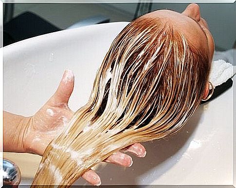 Coconut oil for the hair.