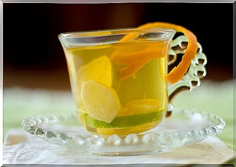 ginger and lemon to fight against phlegm 