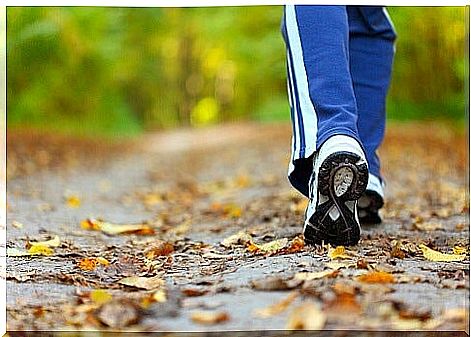 20 minutes of walking per day